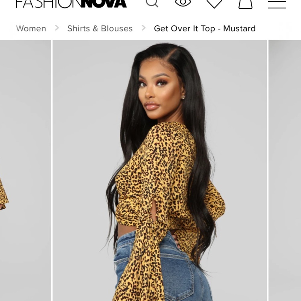 Fashion nova top 🖤 - Picture 7 of 10